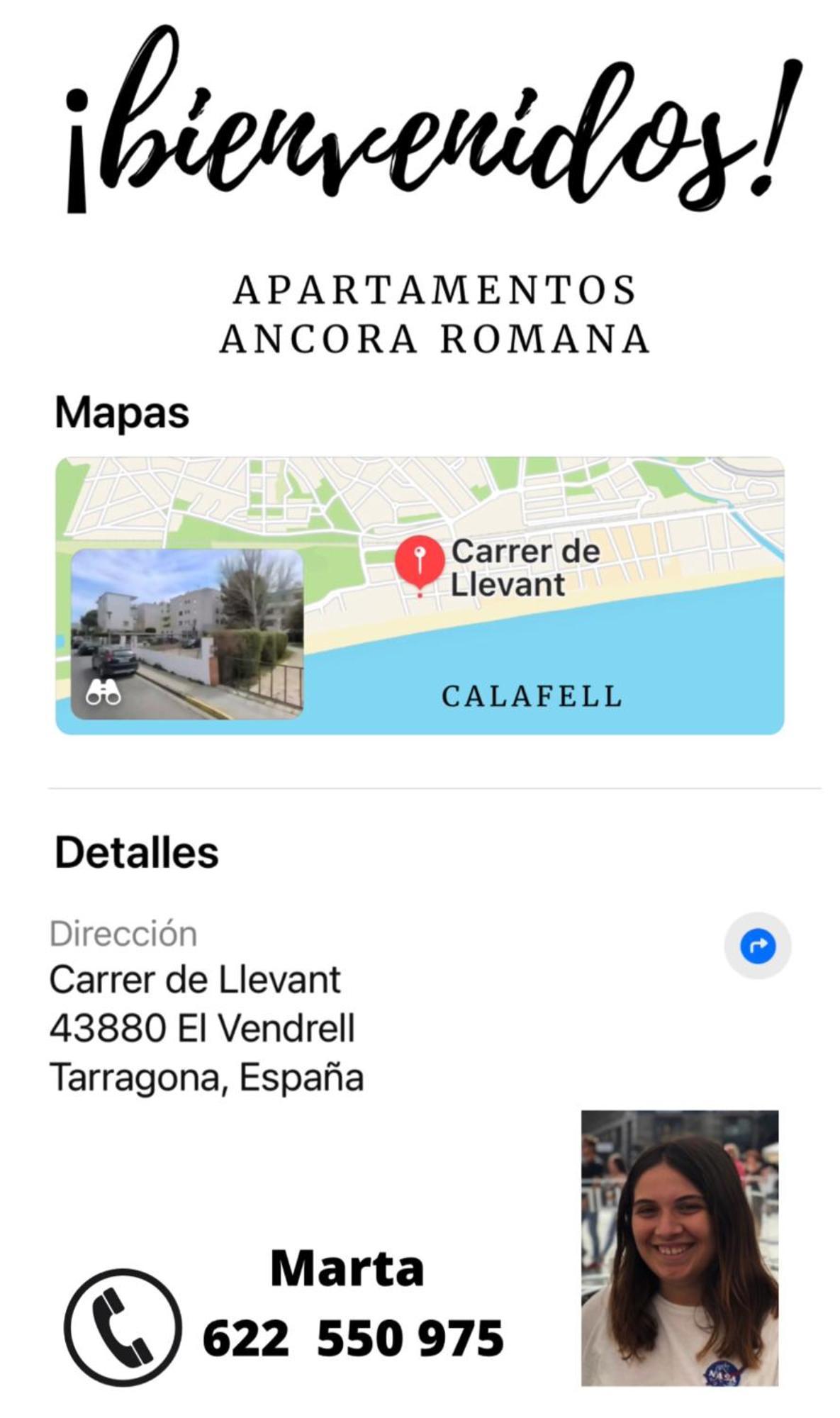 Apartamentos Ancora Romana Calafell Eksteriør billede